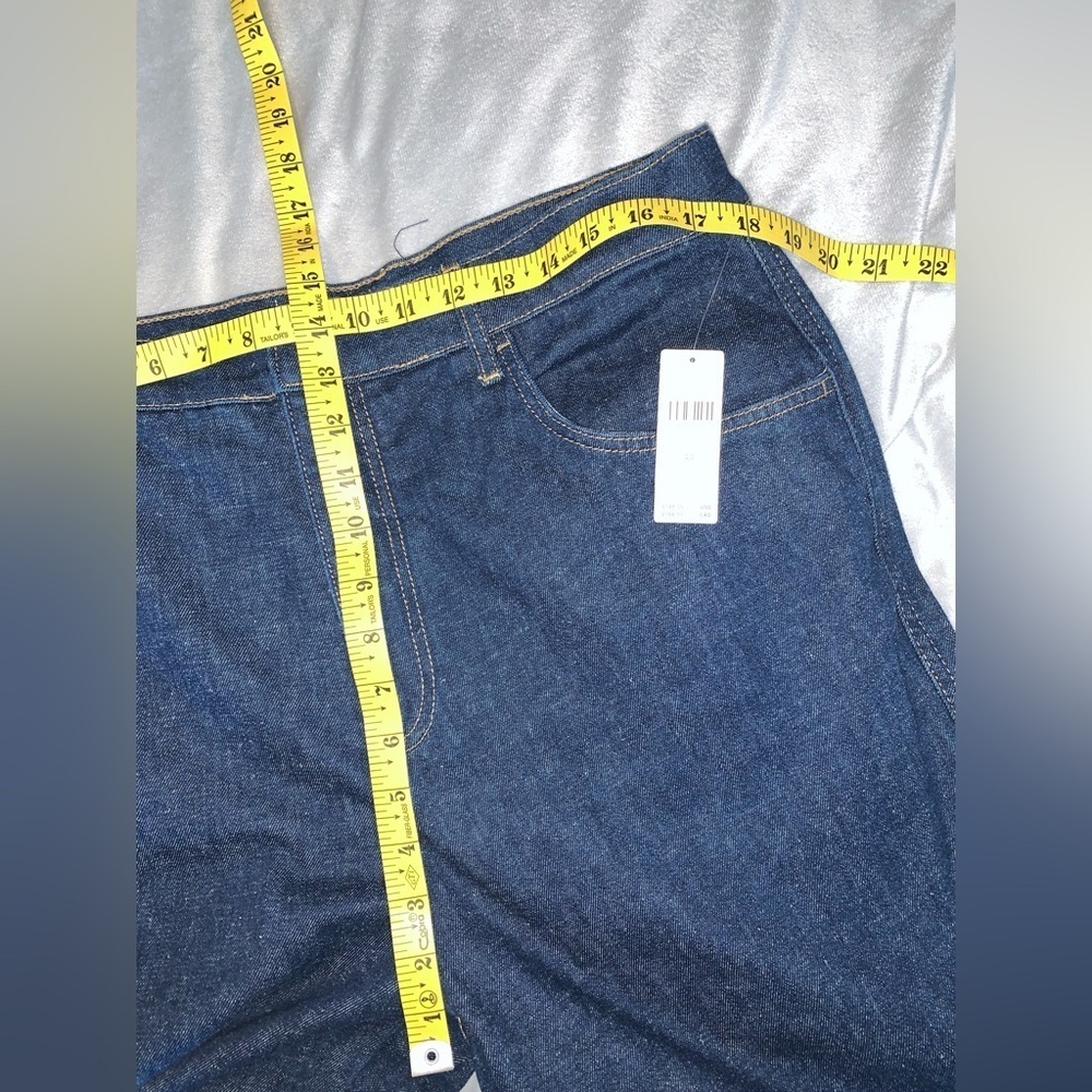 Pilcro Anthropologie Clean Rinse High-Rise Flare Jeans size 33 thigh wide hem - Picture 9 of 12
